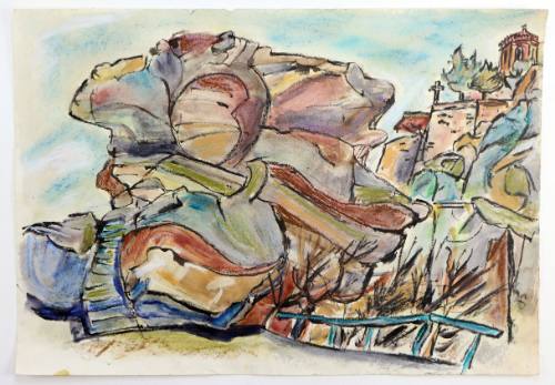 Βράχος και εκκλησία