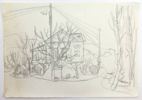 Σπίτι με δέντρα