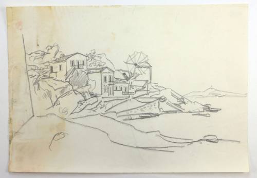 Σπίτι με δέντρα