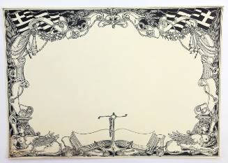 Άγκυρα με βιβλίο και σφίγγες