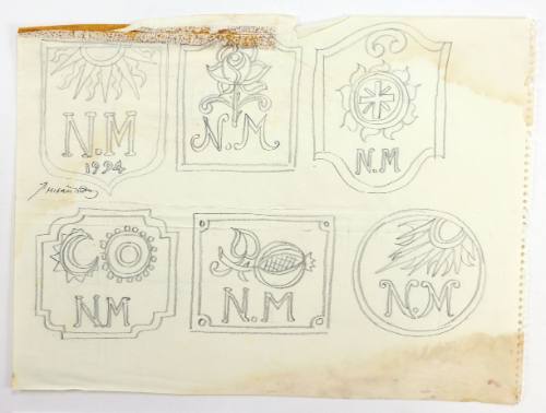 Μοτίβο με αρχικά