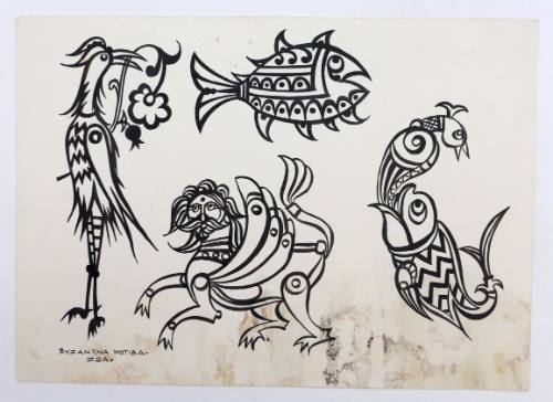Βυζαντινά μοτίβα-ζώα