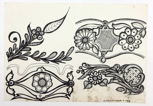 Μοτίβο με λουλούδια