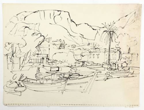 Τοπίο με Βάρκες