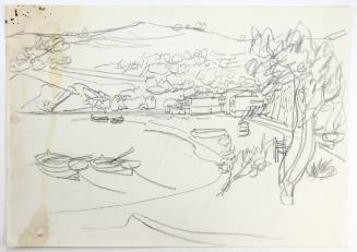 Τοπίο με βάρκες