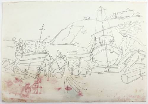 Βάρκες στη στεριά