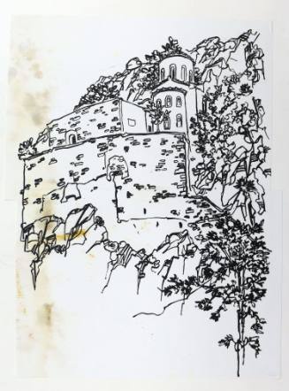 Τοπίο με εκκλησία