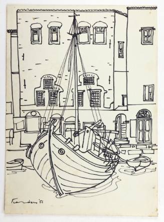 Καΐκι σε λιμάνι