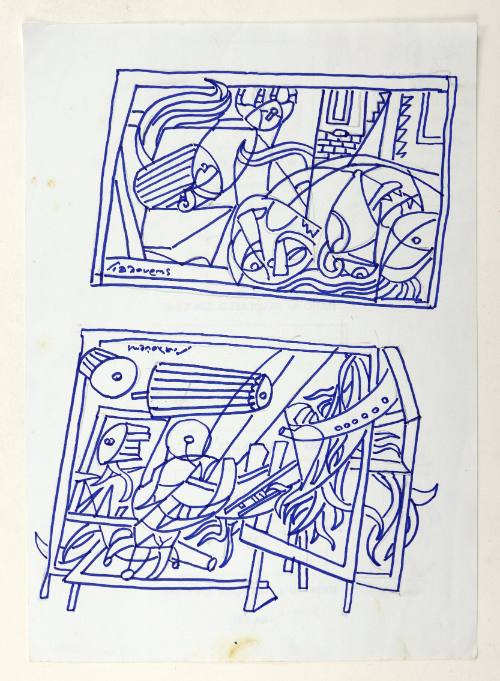 Φλεγόμενη Πόλη, Δύο σχέδια