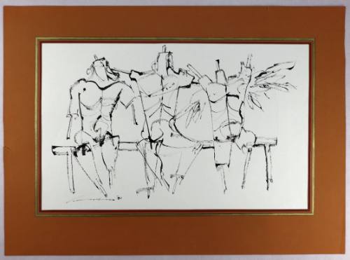 Τρεις καθιστοί άγγελοι