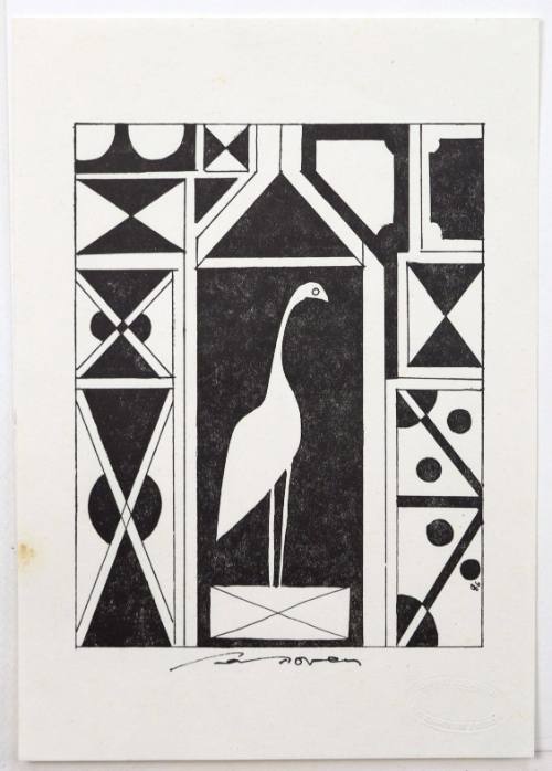 Μοτίβο με πουλί