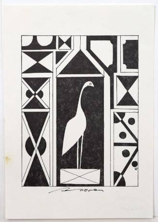 Μοτίβο με πουλί