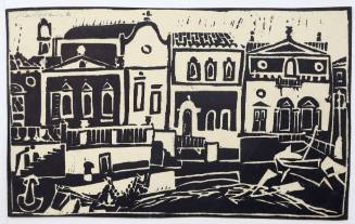 Λιμανάκι με εκκλησία