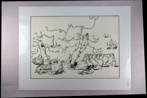 Σπασμένη Βάρκα με Δέντρο