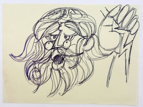 Δίας με κεραυνό