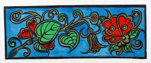 Μοτίβο με λουλούδια