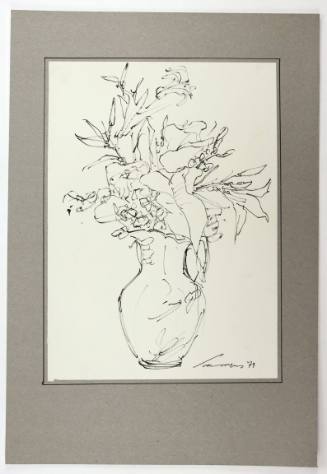 Βάζο με λουλούδια