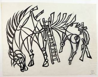 Άλογο με σκάλα